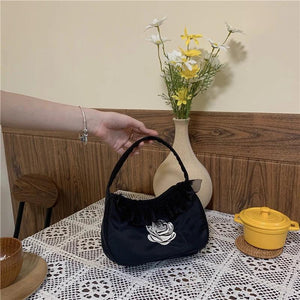 Wild One-Shoulder Middle-Aged Bag, Retro Underarm Bag