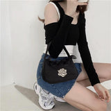 Wild One-Shoulder Middle-Aged Bag, Retro Underarm Bag