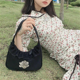 Wild One-Shoulder Middle-Aged Bag, Retro Underarm Bag