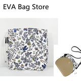 Flower Drawstring Canvas Bag for Obag Moon Style Inner Bag