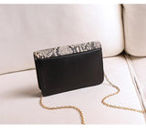 PU Leather Leisure Female Single Shoulder Bags With Special Patterns