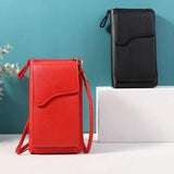 Women Shoulder Bag Phone Purse Zipper Flap Small Crossbody Bags