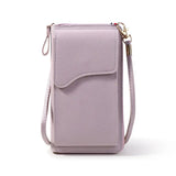 Women Shoulder Bag Phone Purse Zipper Flap Small Crossbody Bags