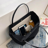 Canvas Female Handbag Comfortable Shoulder Bag Large Capacity Tote