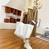 Canvas Female Handbag Comfortable Shoulder Bag Large Capacity Tote