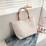 Canvas Female Handbag Comfortable Shoulder Bag Large Capacity Tote