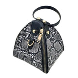 Leopard Print Women's Large Capacity Leather Shoulder Bag Messenger Bag
