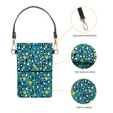 Coloranimal Rainbow Watercolor Painting Leather Waterproof Phone Bag