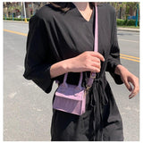 Crocodile Pattern Mini Tote Bag Crossbody Handbag