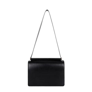 Retro Solid PU Leather Crossbody Shoulder Bag for Women