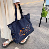 Cowboy Tote Bag Large Capacity Women Handbags Shoulder Bag Casual Female Handbag