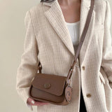 Vintage Brown Bear Small Bag Women Handbag Ladies Shoulder Clutch Purse