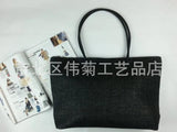 Straw Weaving Tote Handbag for Women Large Capacity Woven Shoulder Bag