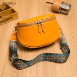 Oil Wax Leather Ladies Handbag Women Shoulder Bags Vintage