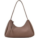 Women's Soft PU Shoulder Bag Large Capacity Handbag