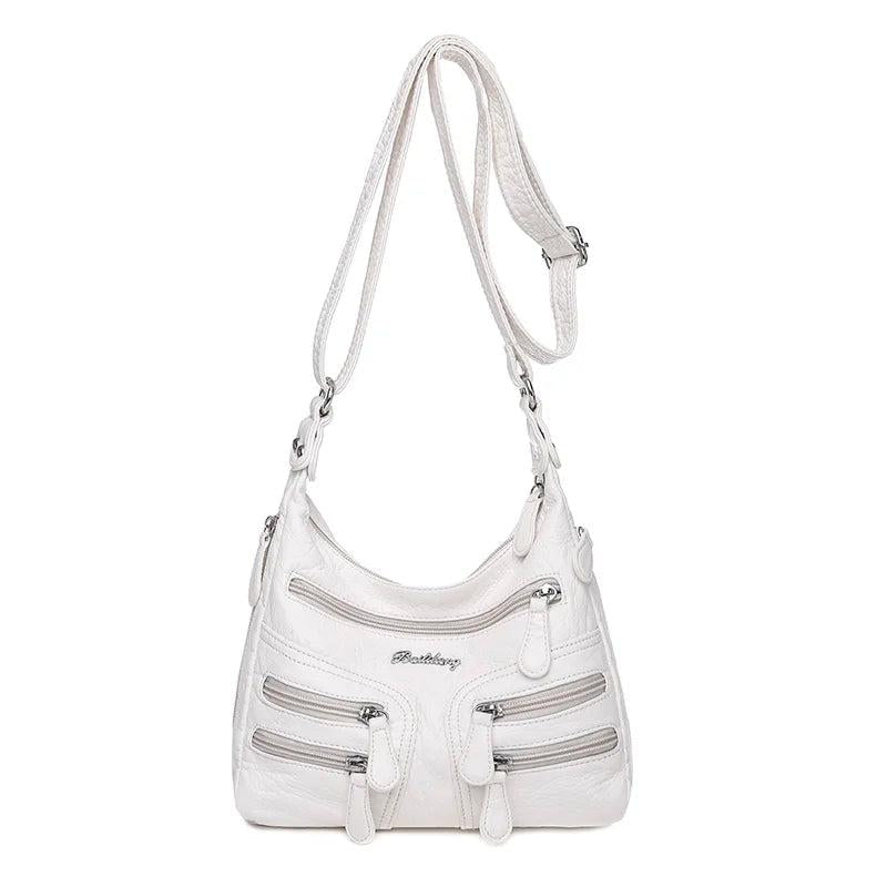 HANSDAFA Soft Leather Women Handbags Women Shoulder Bag Female Messenger Bag