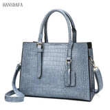 Soft Leather Large Capacity Women Shoulder Bags