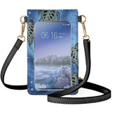 Coloranimal Polynesia Turtle Cartoon Printing Art Messenger Bag