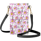 Coloranimal Corgi Daisy Piano Notes Waterproof Phone Bag Girls Birthday Gift