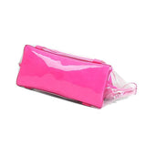 Transparent Crossbody Bag for Women PVC Shoulder Messenger Bag
