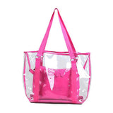 Transparent Crossbody Bag for Women PVC Shoulder Messenger Bag