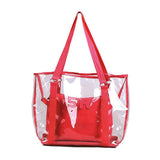 Transparent Crossbody Bag for Women PVC Shoulder Messenger Bag