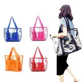 Transparent Crossbody Bag for Women PVC Shoulder Messenger Bag