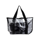 Transparent Crossbody Bag for Women PVC Shoulder Messenger Bag