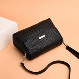 Small Soft Leather Bag Flap Pocket Handbags Shoulder Bags For Ladies