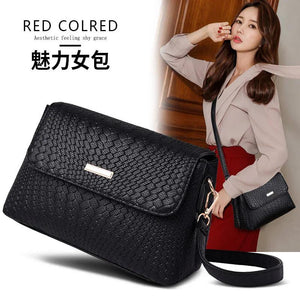 Flap Pocket Handbags Shoulder Bags for Ladies PU Leather Bag