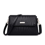 Flap Pocket Handbags Shoulder Bags for Ladies PU Leather Bag