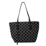 Large Capacity Canvas Tote Bag Retro Handbag Portable Shoulder Slung Bag