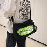 Nylon Messenger Bag Gym Bag Handbags Shoulder Bag Crossbody Bags Commuter Bag
