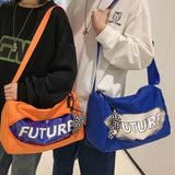 Nylon Messenger Bag Gym Bag Handbags Shoulder Bag Crossbody Bags Commuter Bag