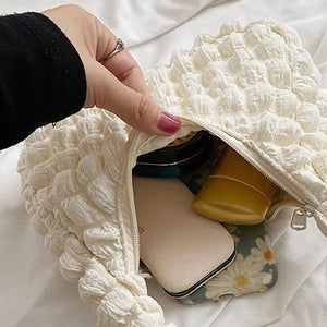 Sweet Candy Bubble Underarm Bag for Women Summer Shoulder Bag