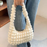 Sweet Candy Bubble Underarm Bag for Women Summer Shoulder Bag