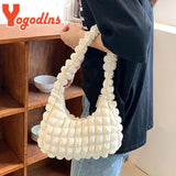 Summer Bubble Shoulder Bag For Women Portable Handbag Girls Armpit Bag