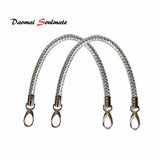 High Round Faux Leather Handles for O Bag Handbag