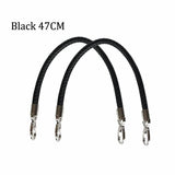 High Round Faux Leather Handles for O Bag Handbag