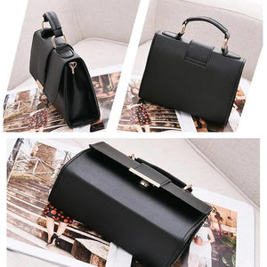 Women PU Leather Handbag Small Shoulder Crossbody Flap Bag