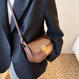 Vintage Handbags Female Crossbody Bags, Patchwork Shoulder Bag