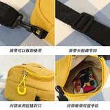 Small Canvas Daisy Mobile Shoulder Bag Japanese Style