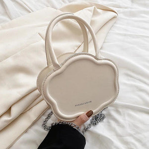 Summer Chain Shoulder Bag for Women Texture Pu Leather Crossbody Bags