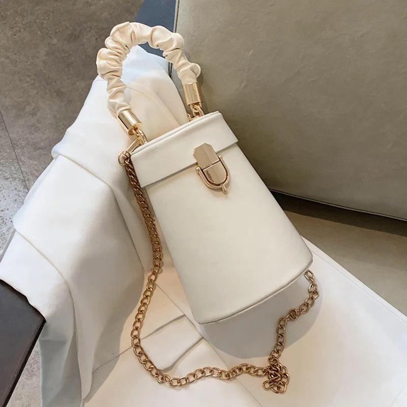 Chain Bucket Bag Handbag Shoulder Bags Women Bag Crossbody Bags