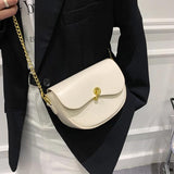 Women Chain Cross Body Leather Bag Lady Satchel Handbag Tote Messenger