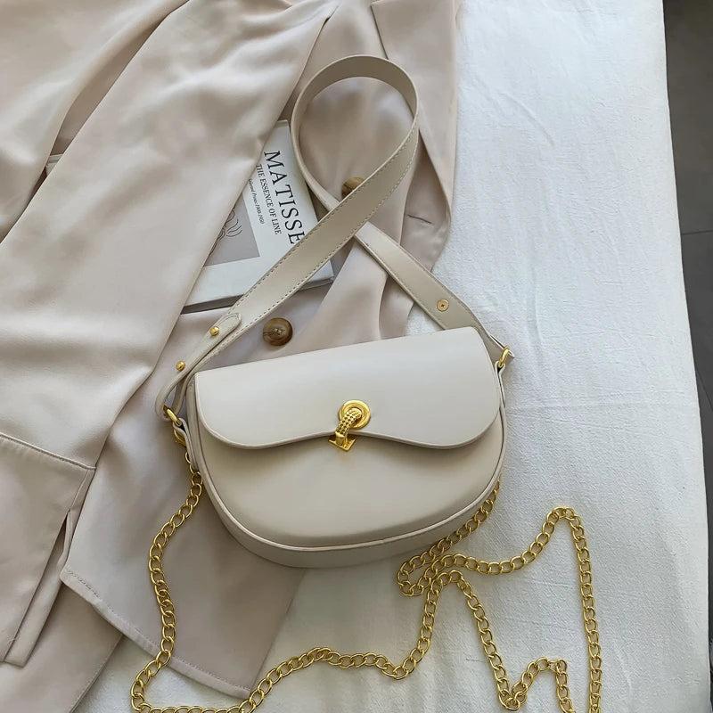 Women Chain Cross Body Leather Bag Lady Satchel Handbag Tote Messenger