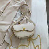 Women Chain Cross Body Leather Bag Lady Satchel Handbag Tote Messenger