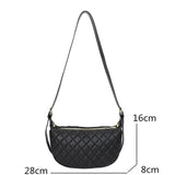 Leather Crossbody Bag Women Shoulder Handbag