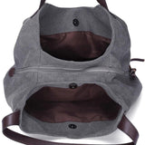 Yogodlns Women's Handbag Canvas Tote Bag Girl Leisure Bag Modern Style