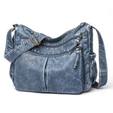 Vintage Leather Women Crossbody Shoulder Bag Lady Handbag Messenger Purse